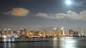 The cost to hire movers in San Diego.